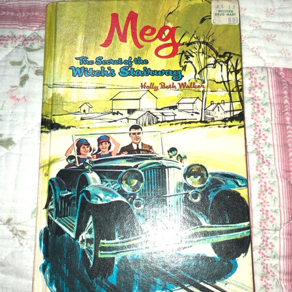 Vintage 1967 Meg and the Secret of the Witch’s stairway y Holly Beth Walker - Picture 1 of 8
